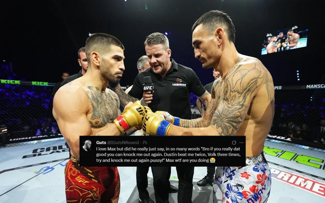 Ilia Topuria Max Holloway rematch Ilia Topuria Max Holloway rematch