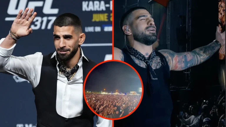 Ilia Topuria walkout song performance