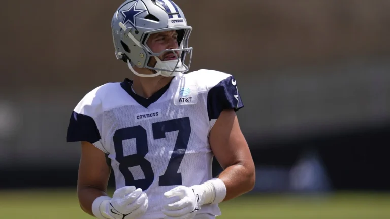 Jake Ferguson practice injury update