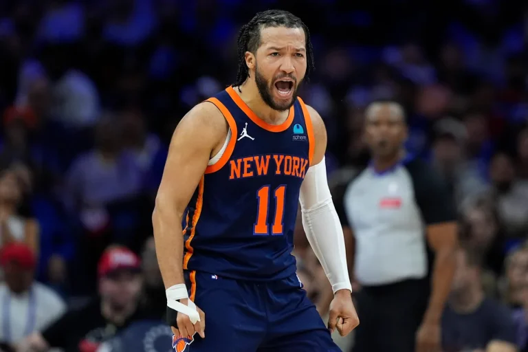 Jalen Brunson Knicks playoff leader