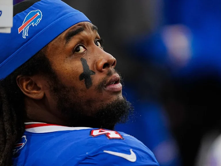 James Cook contract leverage Bills