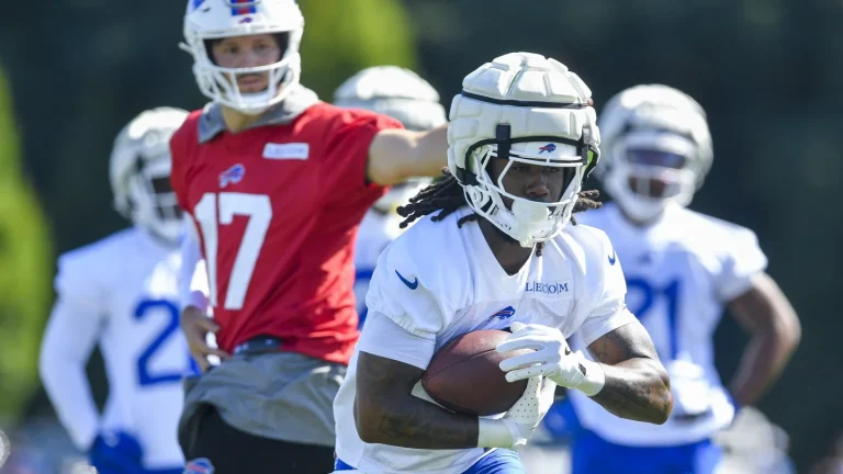 James Cook contract standoff