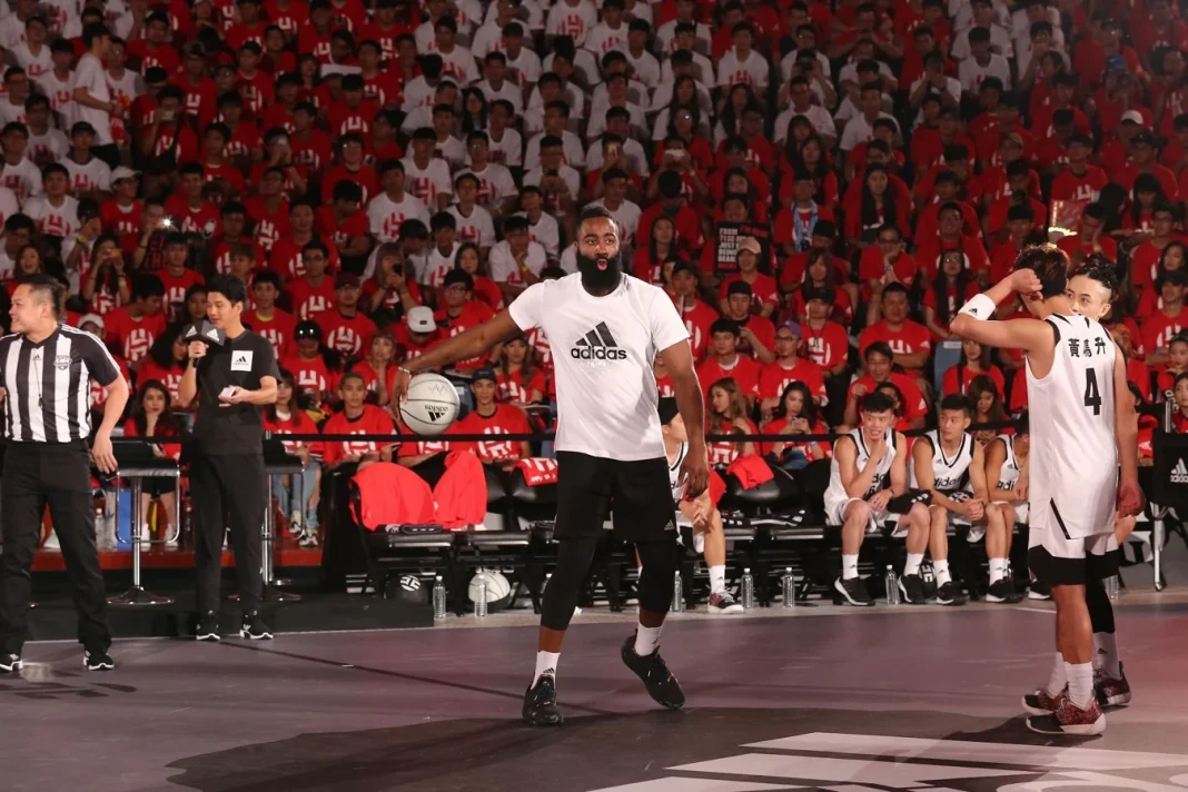 James Harden adidas China tour