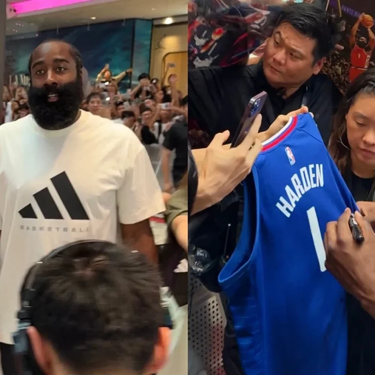 James Harden adidas China tour
