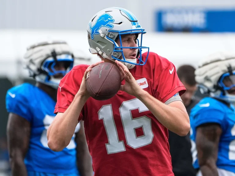 Jared Goff Lions preseason status