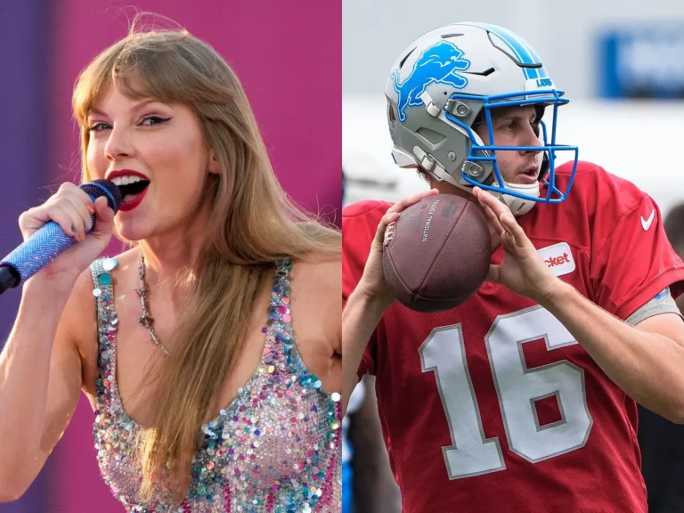Jared Goff Taylor Swift mention