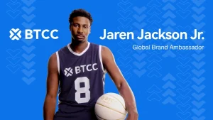 NBA Star Jaren Jackson Jr. Joins BTCC as Crypto Ambassador, Bridging Basketball and Blockchain