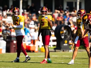 Jayden Daniels Reveals the Secret to Staying Calm Under Pressure in Rookie Season Breakout