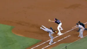 Jazz Chisholm Jr. Base Running Error Costs Yankees with Inning-Ending Double Off Against Marlins