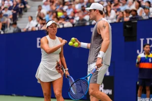 Jessica Pegula and Jack Draper stun Raducanu and Alcaraz in thrilling US Open mixed doubles opener