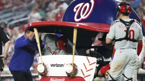 Phillies’ Jhoan Duran sidelined after painful ankle injury in crucial win—X-rays negative but concerns remain