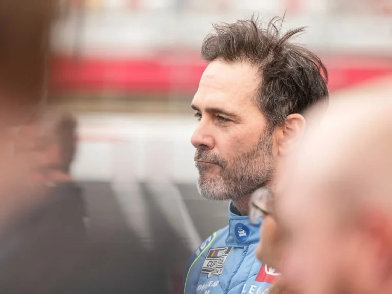 Jimmie Johnson hydroplane ride honor