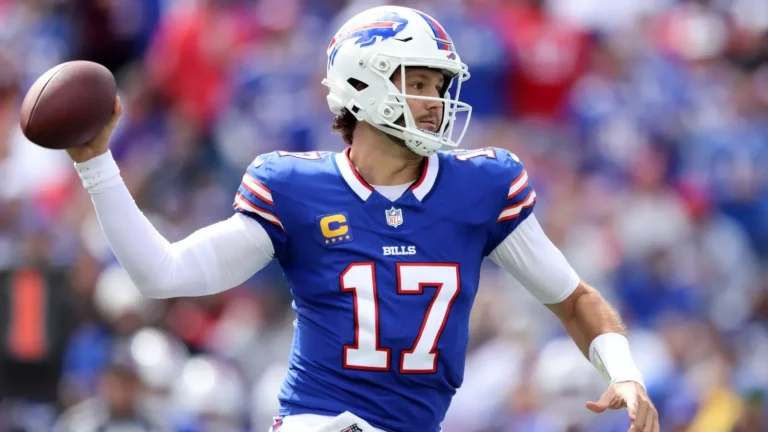 Josh Allen NFL blitz leader