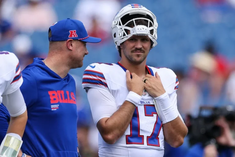 Josh Allen leadership influences Bills