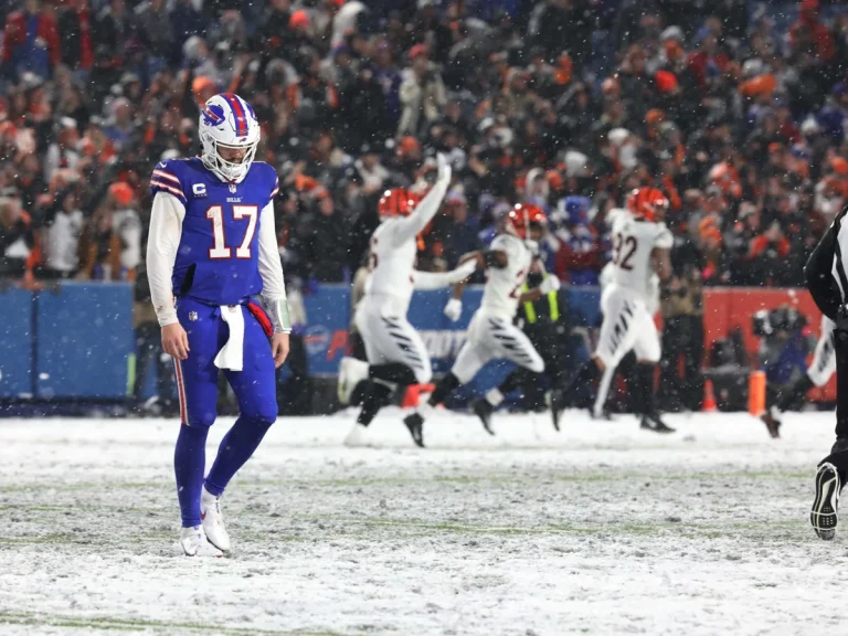 Josh Allen playoff struggles continue