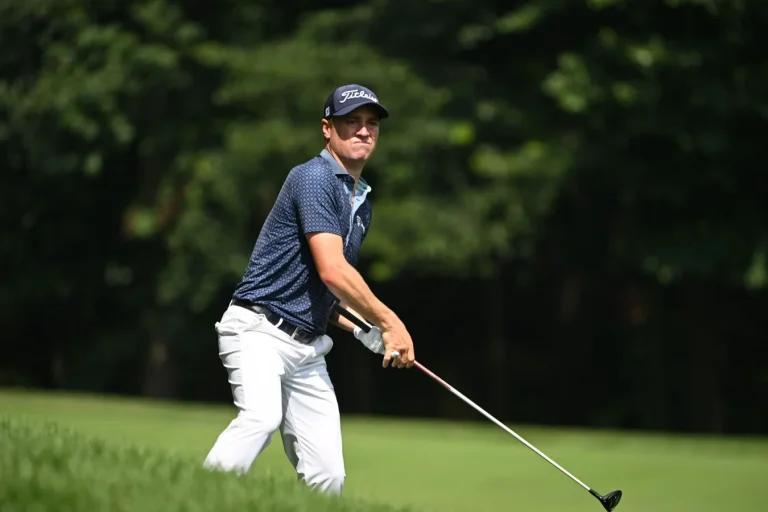 Justin Thomas Tour Championship excitement