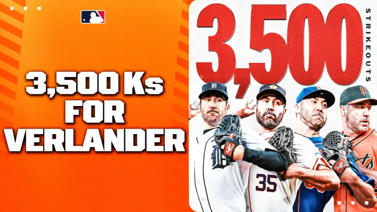Justin Verlander 3500 strikeouts milestone