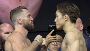 Tim Elliott Shocks Kai Asakura with Late Guillotine Submission at UFC 319