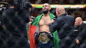 Khamzat Chimaev Nearly Changed UFC Game Plan But Corner’s Advice Secured His Middleweight Title Win