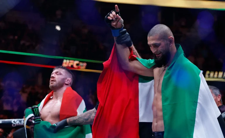 Khamzat Chimaev UFC middleweight champion