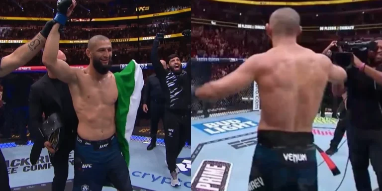 Khamzat Chimaev UFC middleweight title