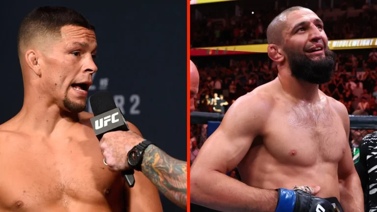 Khamzat Chimaev UFC reaction