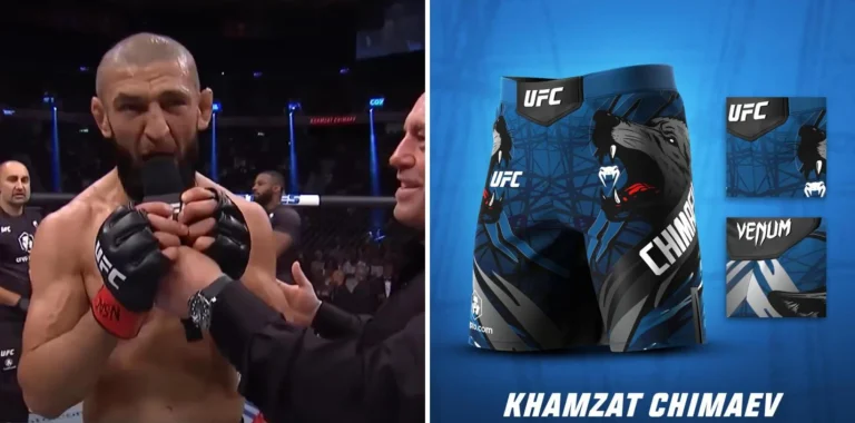 Khamzat Chimaev UFC title fight