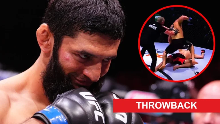 Khamzat Chimaev devastating one punch