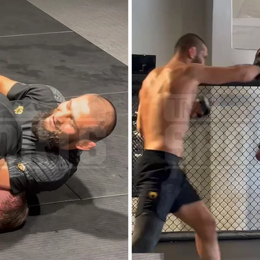 Khamzat Chimaev village gym