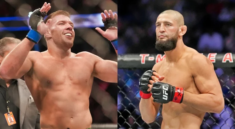 Khamzat Chimaev wrestling hype