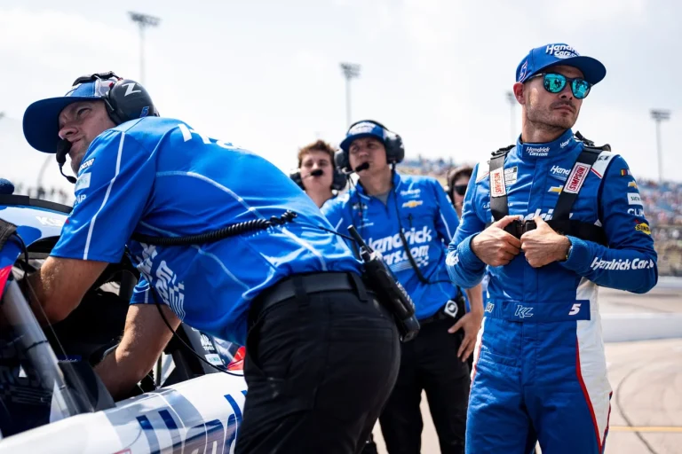 Kyle Larson HMS positive environment