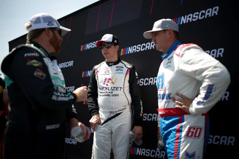 Kyle Larson Talladega Nights Reaction