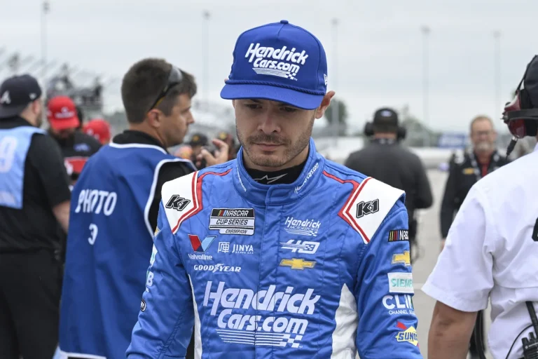 Kyle Larson radio outburst Iowa