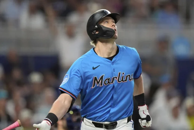 Kyle Stowers Marlins Yankees sweep