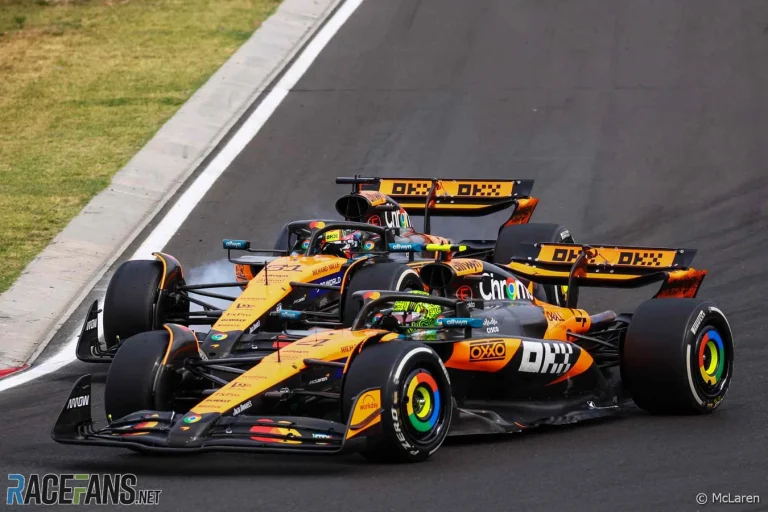 Lando Norris avoiding F1 rivals
