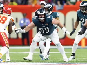 Landon Dickerson Injury Could Shake Eagles Fantasy Outlook Early 2025—What Fans Need to Know