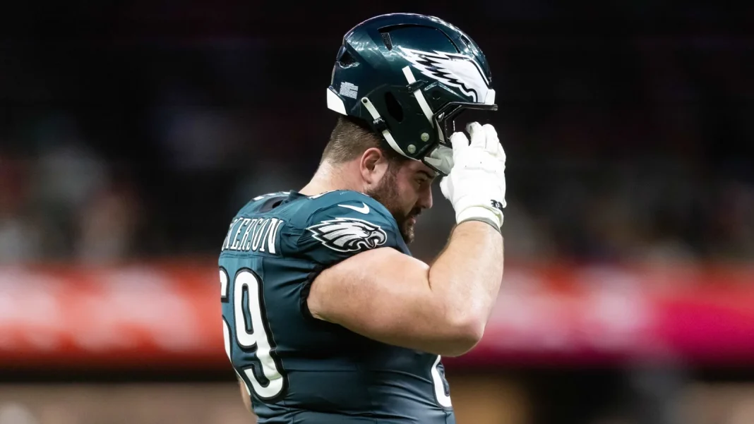 Landon Dickerson injury update