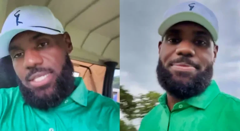 LeBron James new golf passion