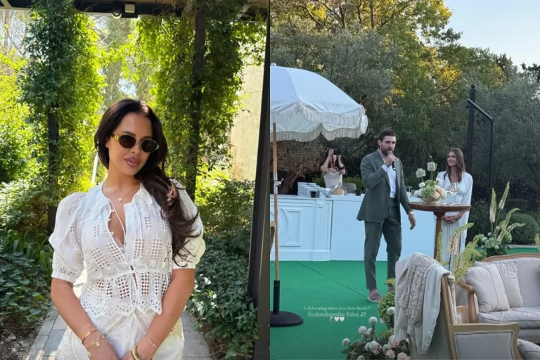 Leon Draisaitl pre-wedding celebrations