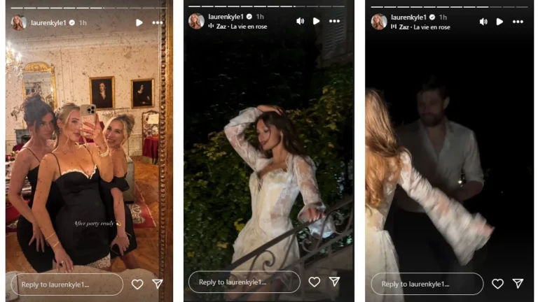 Leon Draisaitl wedding celebration