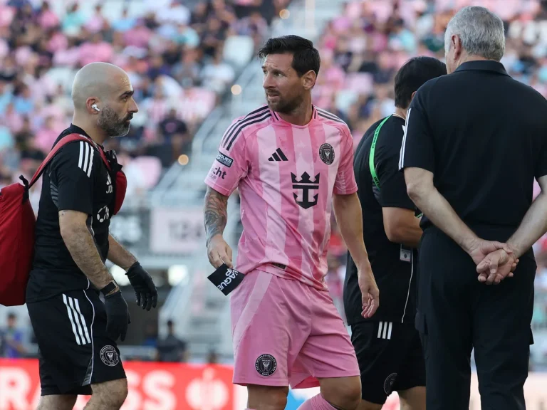 Lionel Messi injury Inter Miami match