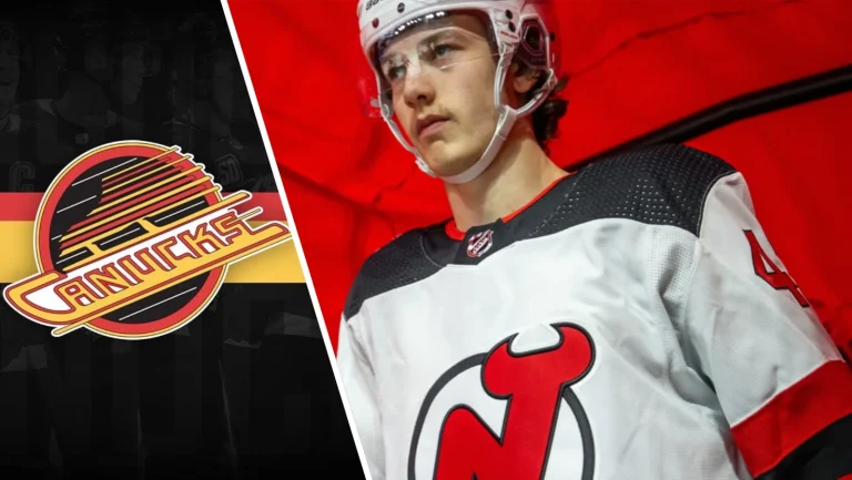 Luke Hughes trade to Canucks