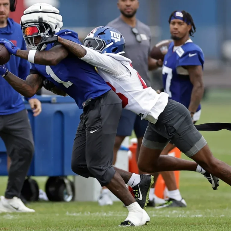 Malik Nabers leadership growth Giants