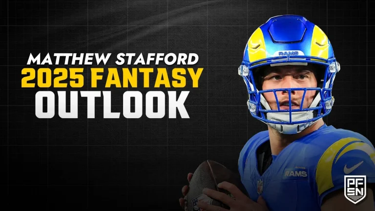 Matthew Stafford 2025 fantasy draft