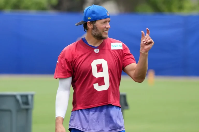 Matthew Stafford injury update preseason