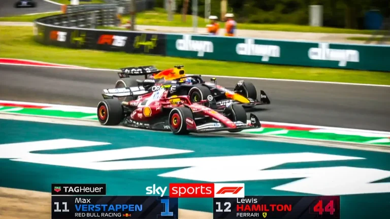 Max Verstappen Hamilton Hungarian GP