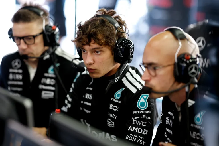 Mercedes support Kimi Antonelli F1 learning