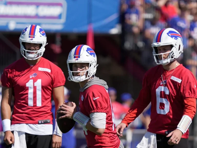 Mike White Buffalo Bills quarterback battle