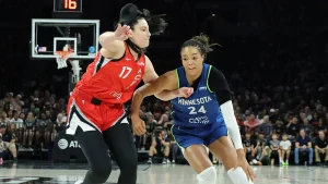Napheesa Collier Suffers Ankle Injury as Lynx Crush Aces in Largest Road Win in WNBA History