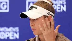 Nelly Korda Falls Out of Top 25 at 2025 AIG Women’s Open Amid Surprising Struggles